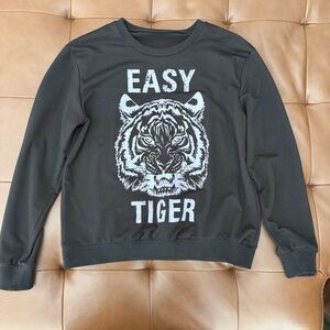 Easy Tiger Black Sweatshirt